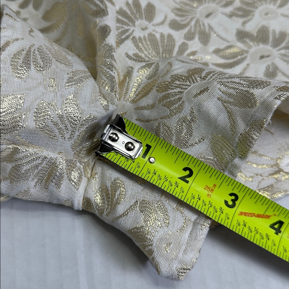 Altar'd State Ivory Gold Floral Romper Sleeveless Size XXL NWT Holiday Festival - Picture 13 of 16